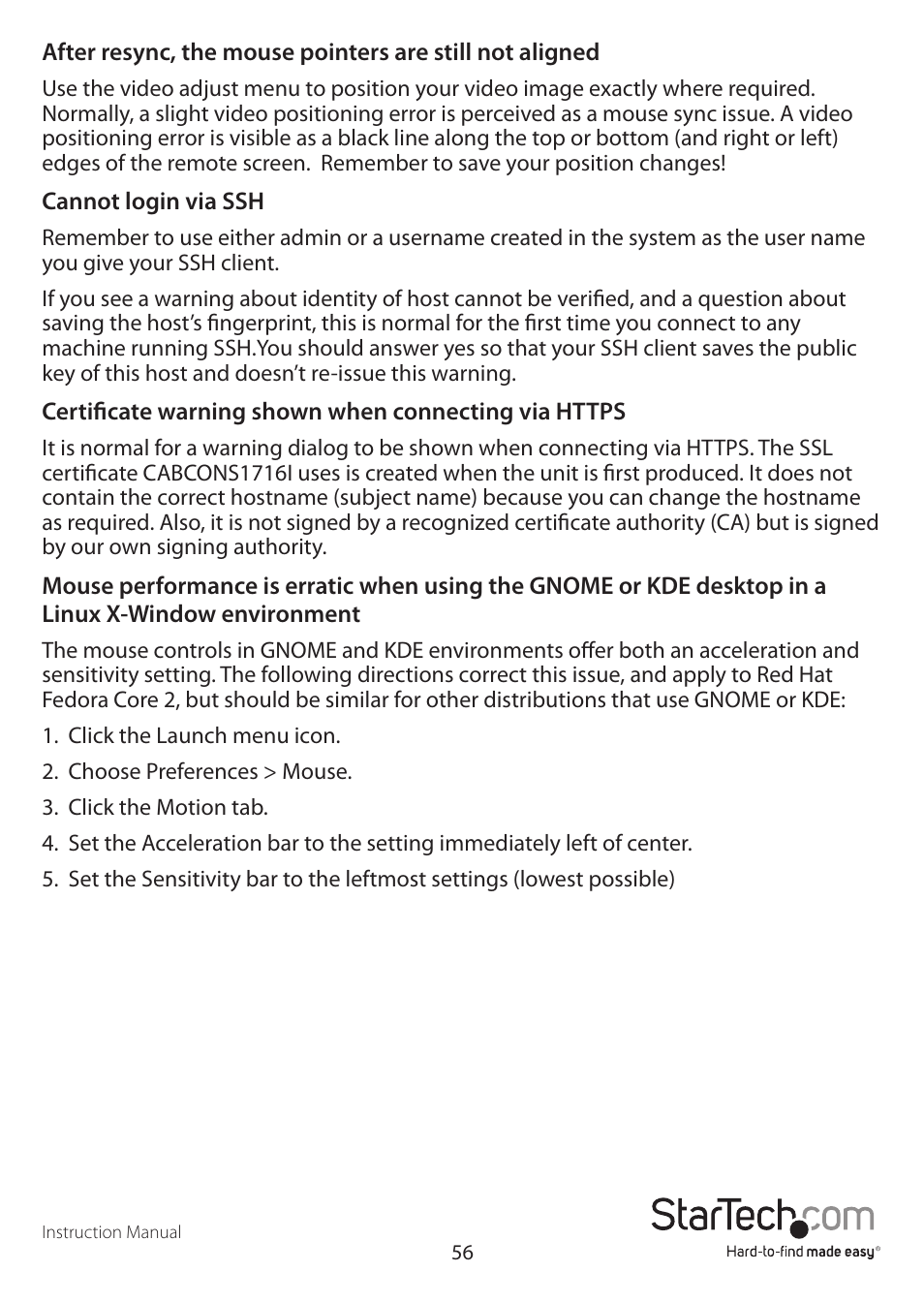 StarTech.com CABCONS1716I User Manual | Page 60 / 65