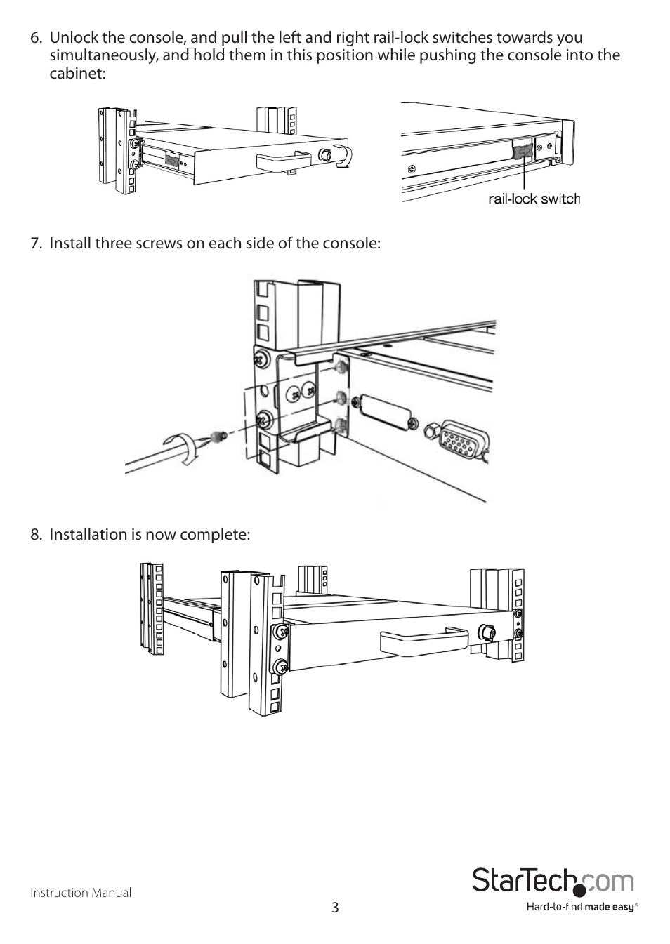 StarTech.com RACKCONS1901 User Manual | Page 6 / 16