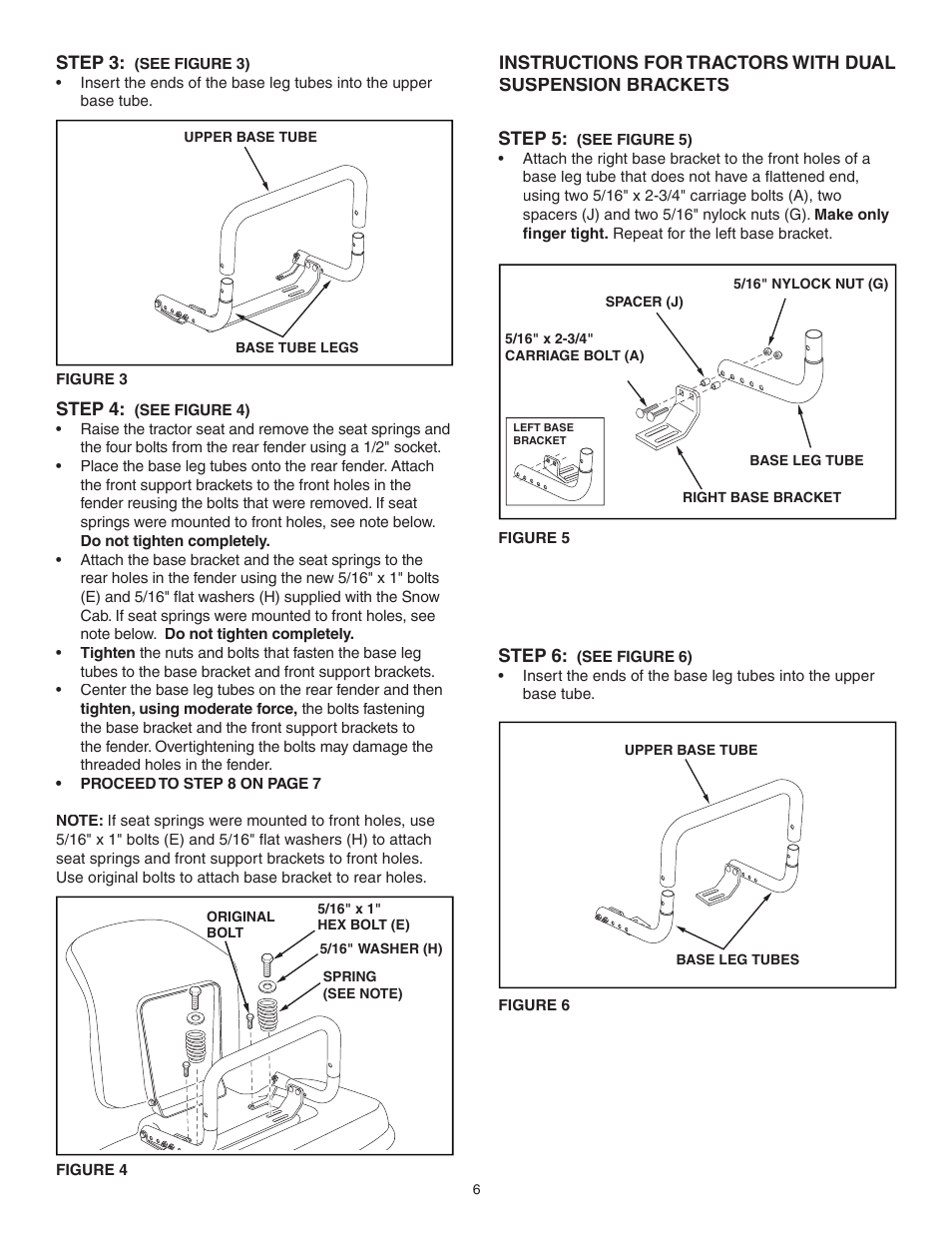 Craftsman SNOW CAB 486.24276 User Manual | Page 6 / 12