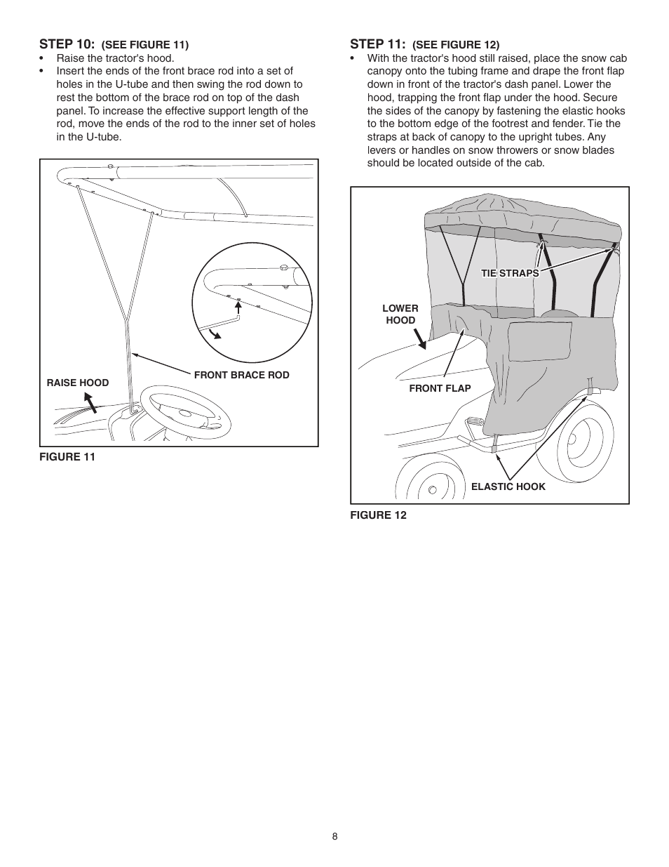 Craftsman SNOW CAB 486.24276 User Manual | Page 8 / 12