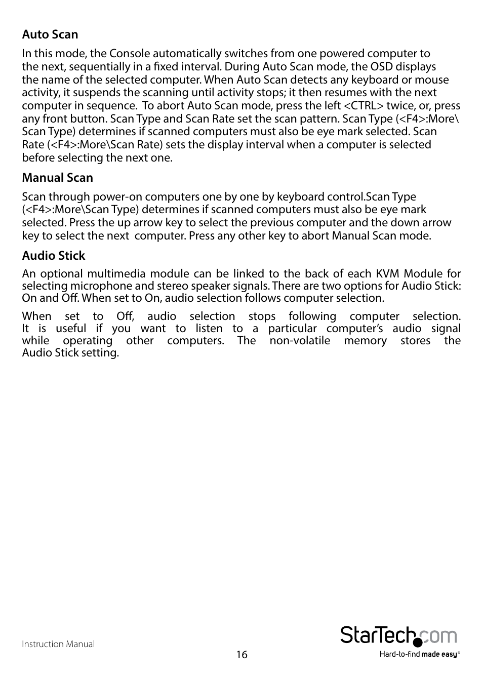 StarTech.com RACKCONSxxxx User Manual | Page 19 / 26