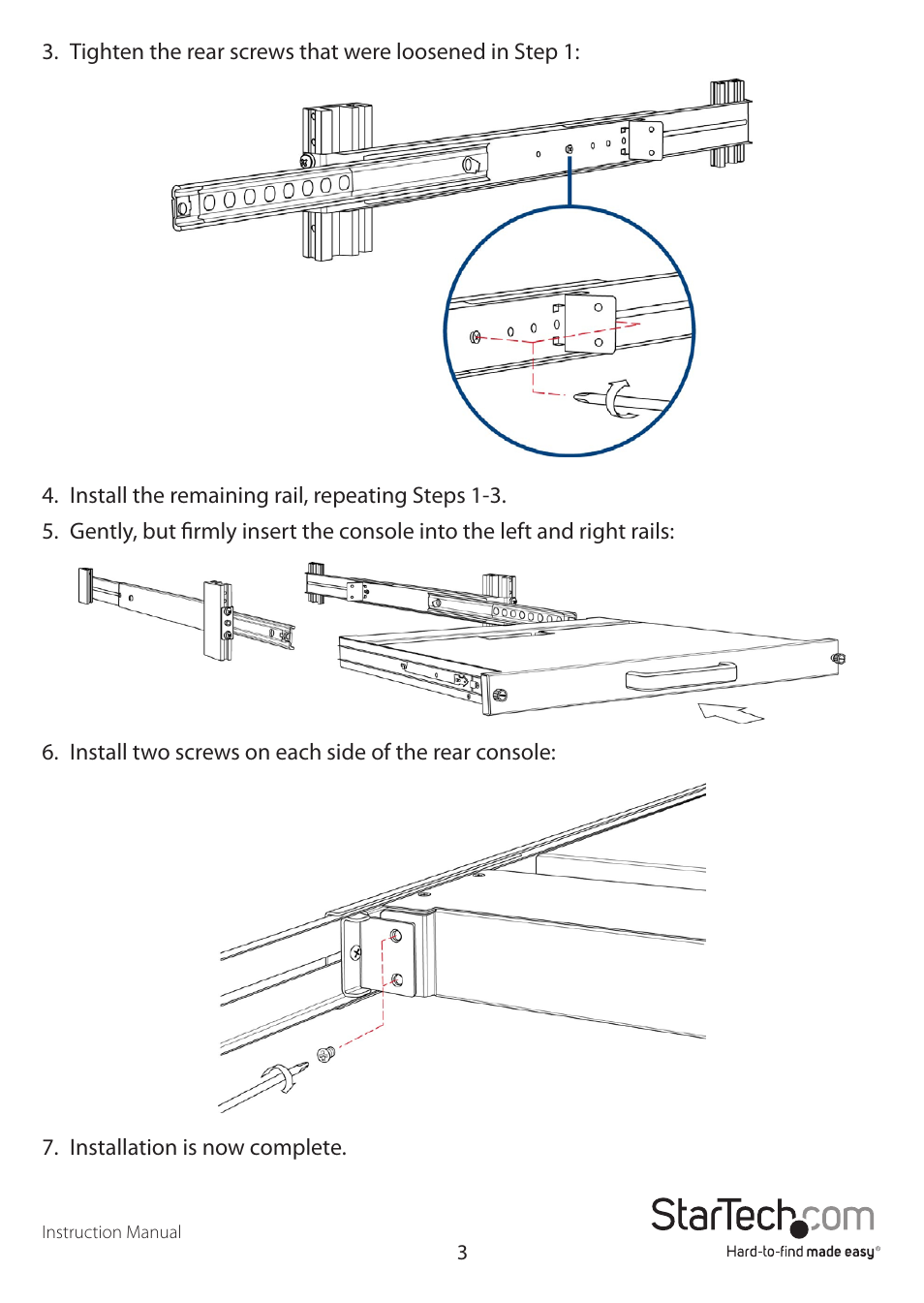 StarTech.com RACKCONV1901 User Manual | Page 6 / 16