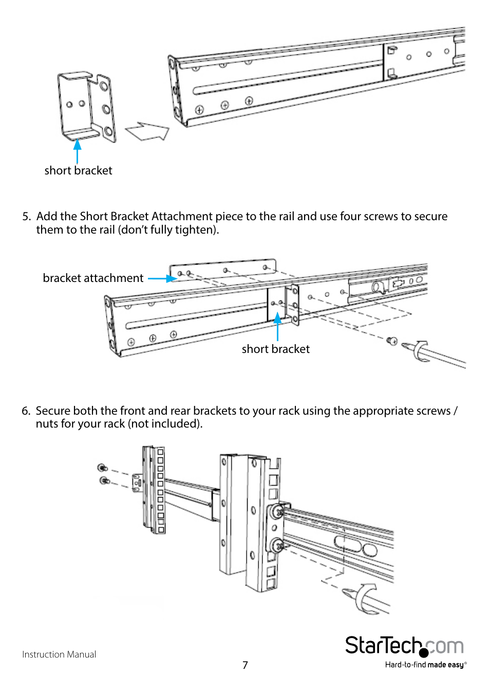 StarTech.com RKCONS17HDGB User Manual | Page 10 / 20