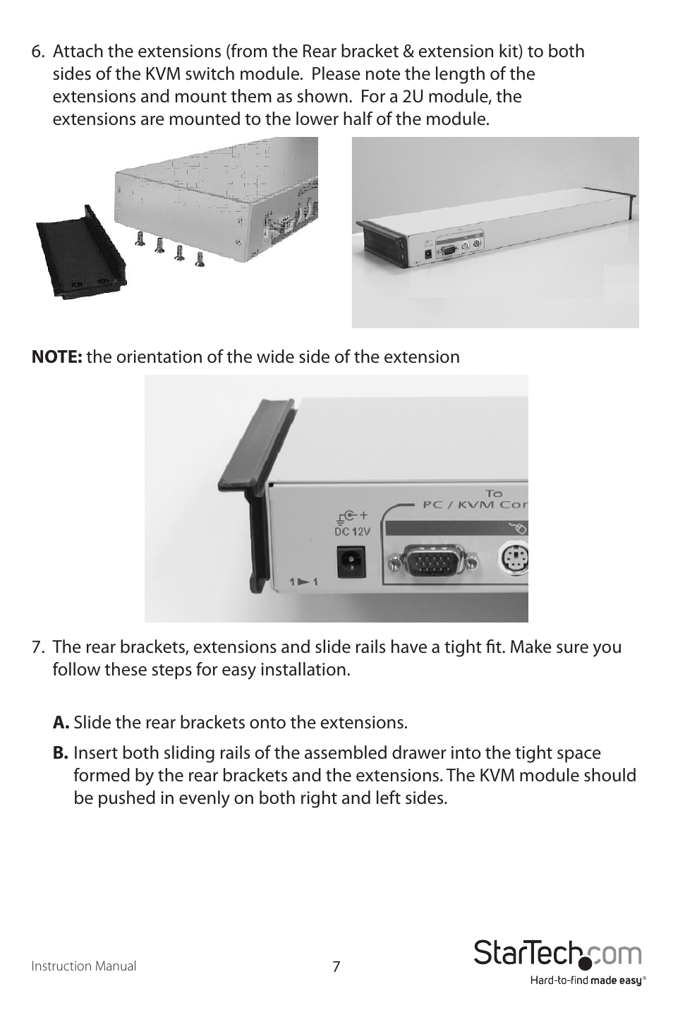 StarTech.com 1UCABCONS19 User Manual | Page 10 / 20