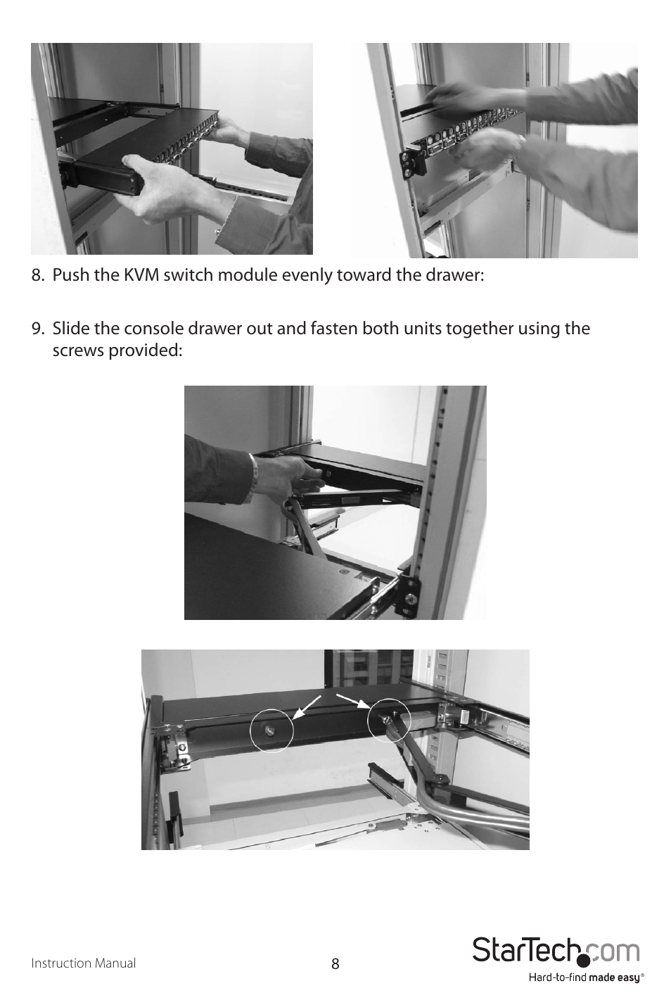 StarTech.com 1UCABCONS19 User Manual | Page 11 / 20