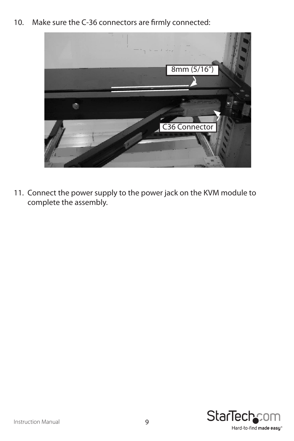 StarTech.com 1UCABCONS19 User Manual | Page 12 / 20