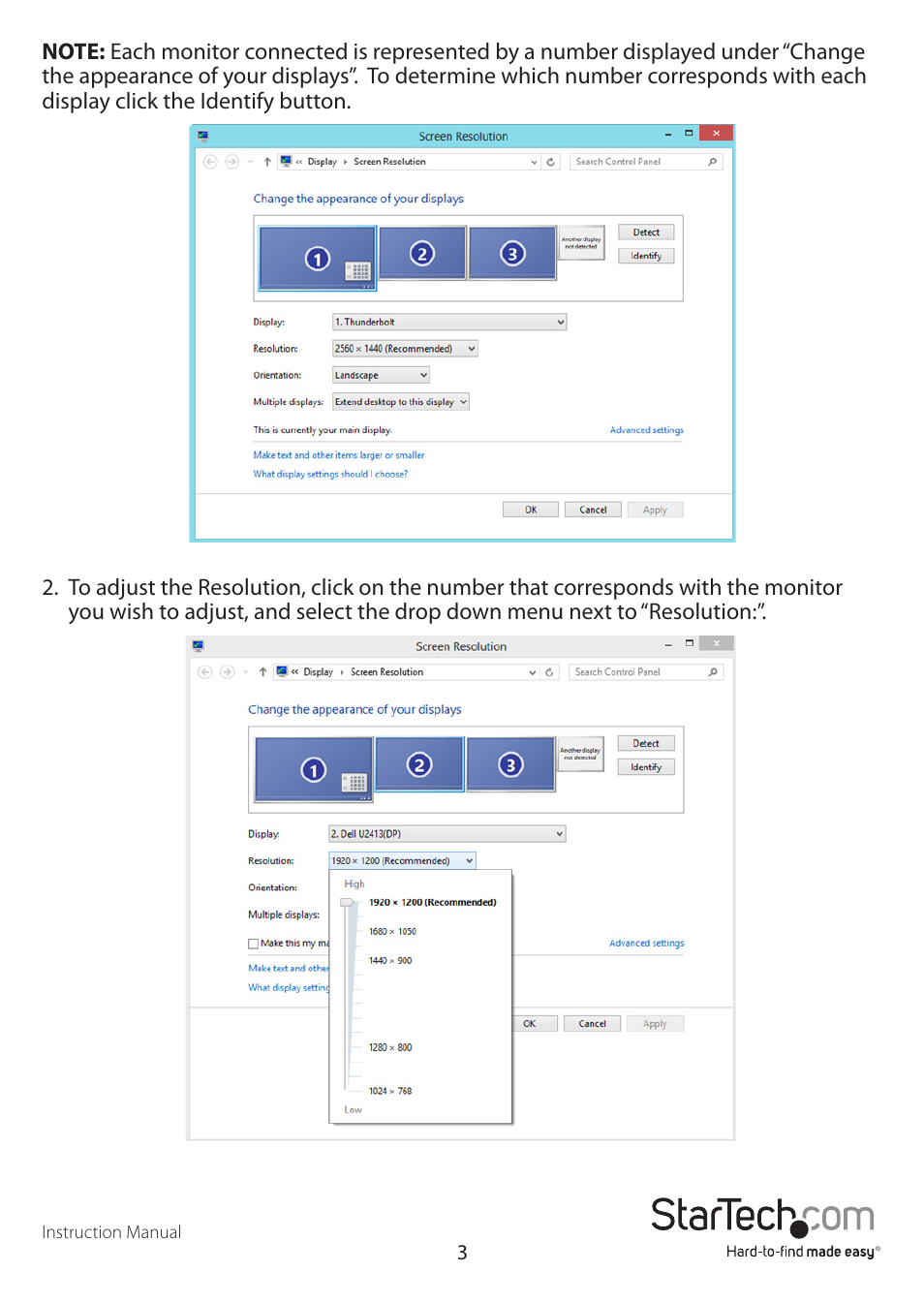 StarTech.com MSTMDP123DP User Manual | Page 6 / 10