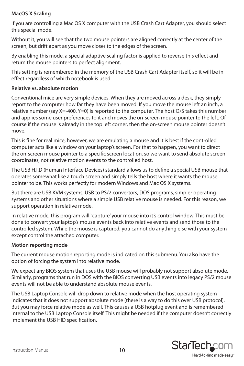 StarTech.com NOTECONS01 User Manual | Page 13 / 18