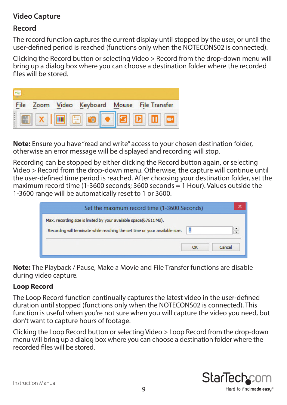 StarTech.com NOTECONS02 Manual User Manual | Page 12 / 25