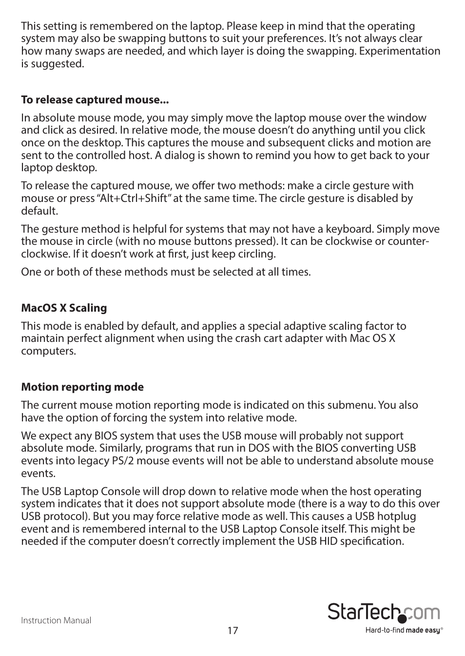 StarTech.com NOTECONS02 Manual User Manual | Page 20 / 25