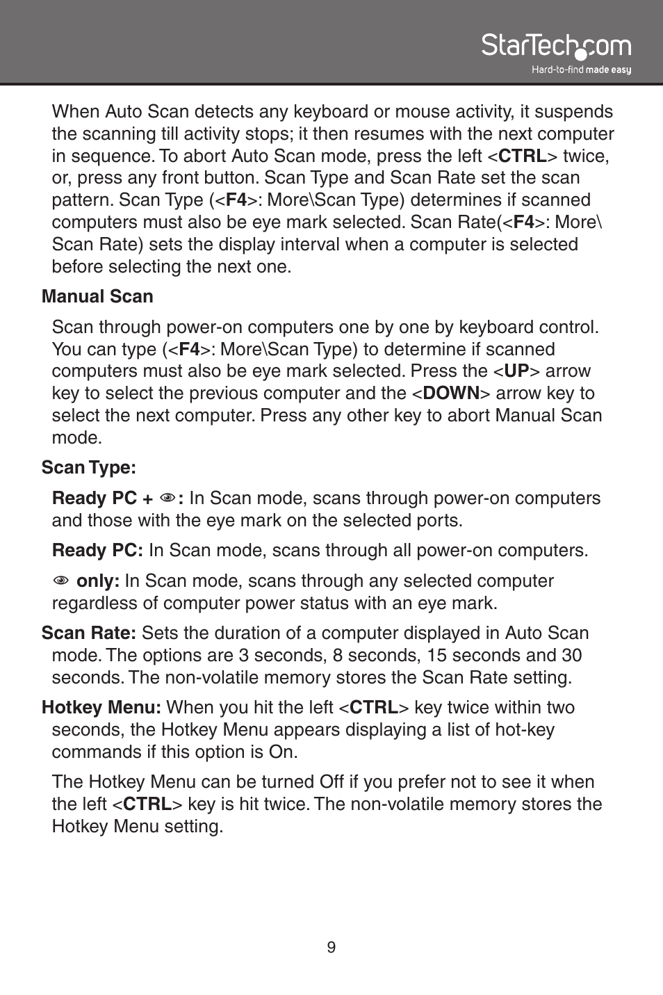 StarTech.com SV1631DUSBU User Manual | Page 12 / 20