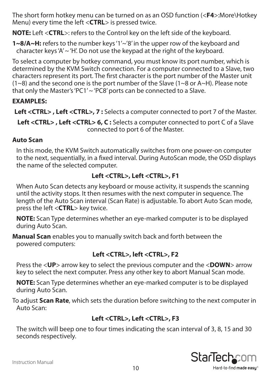 StarTech.com SV1631DUSBUK User Manual | Page 13 / 17
