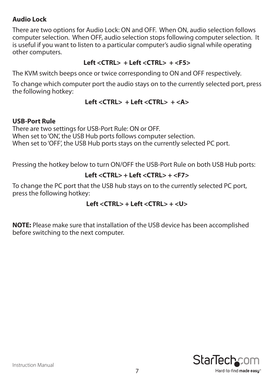 StarTech.com SV231DPDDUA User Manual | Page 10 / 15