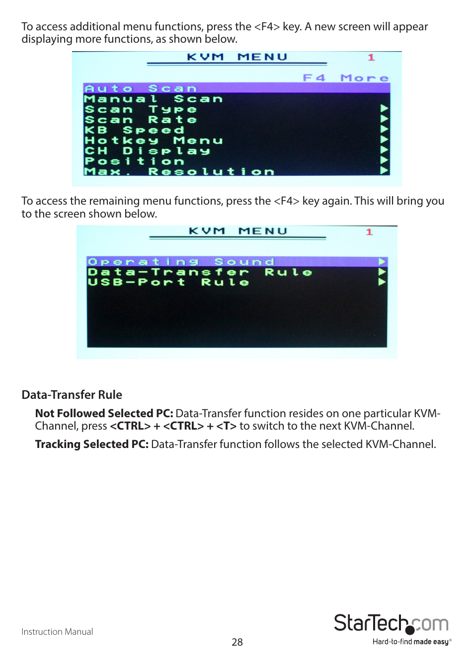 StarTech.com SV841DUSBI User Manual | Page 33 / 52