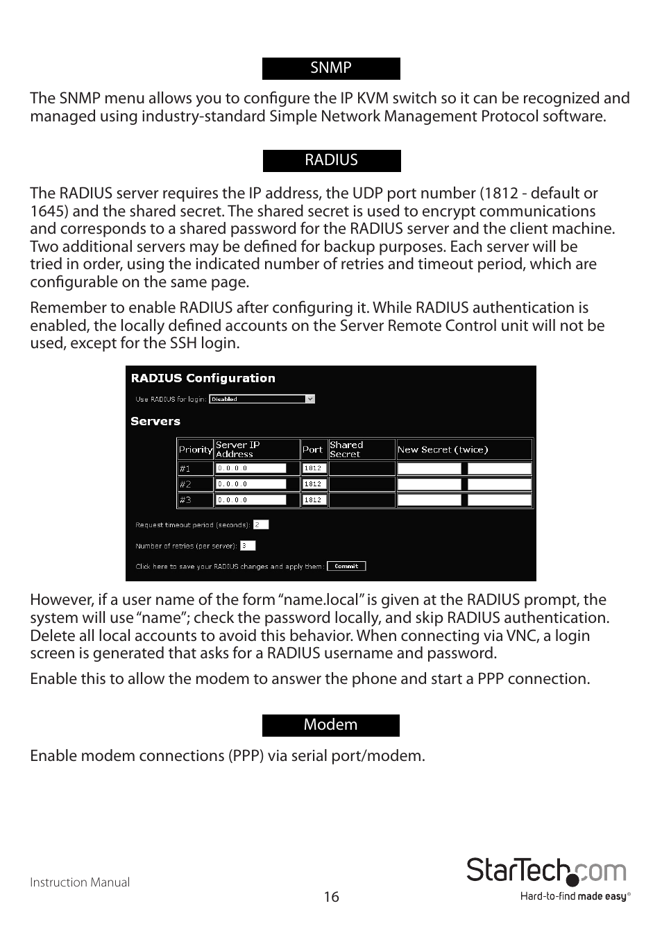 StarTech.com SV1641HDIE User Manual | Page 21 / 58