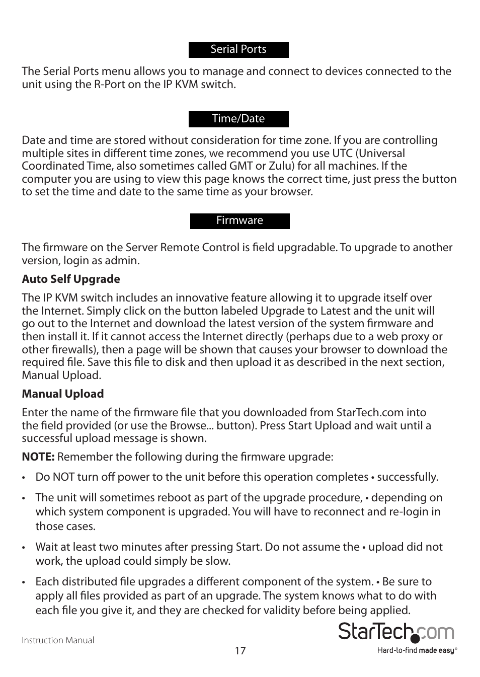 StarTech.com SV1641HDIE User Manual | Page 22 / 58