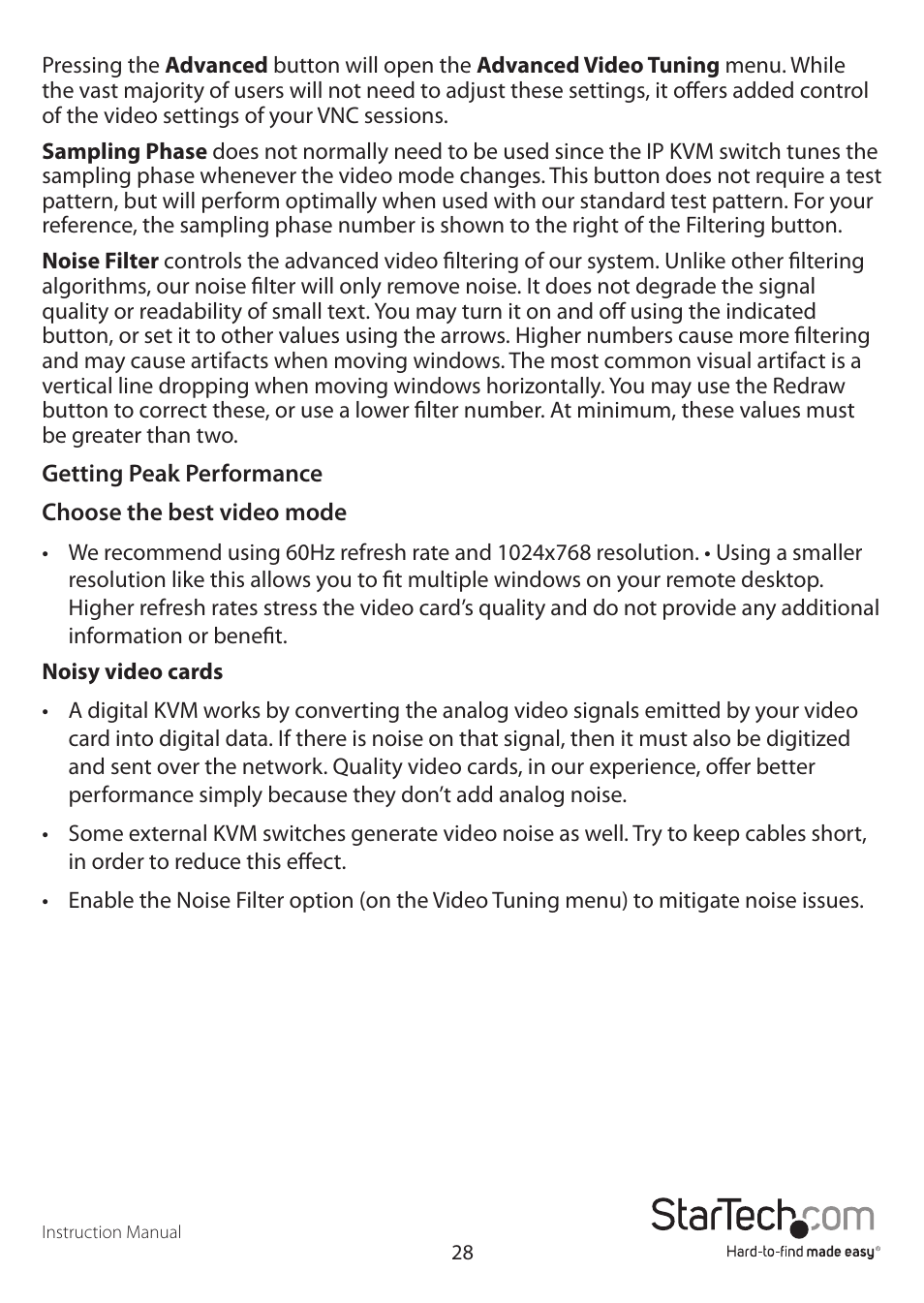 StarTech.com SV1641HDIE User Manual | Page 33 / 58