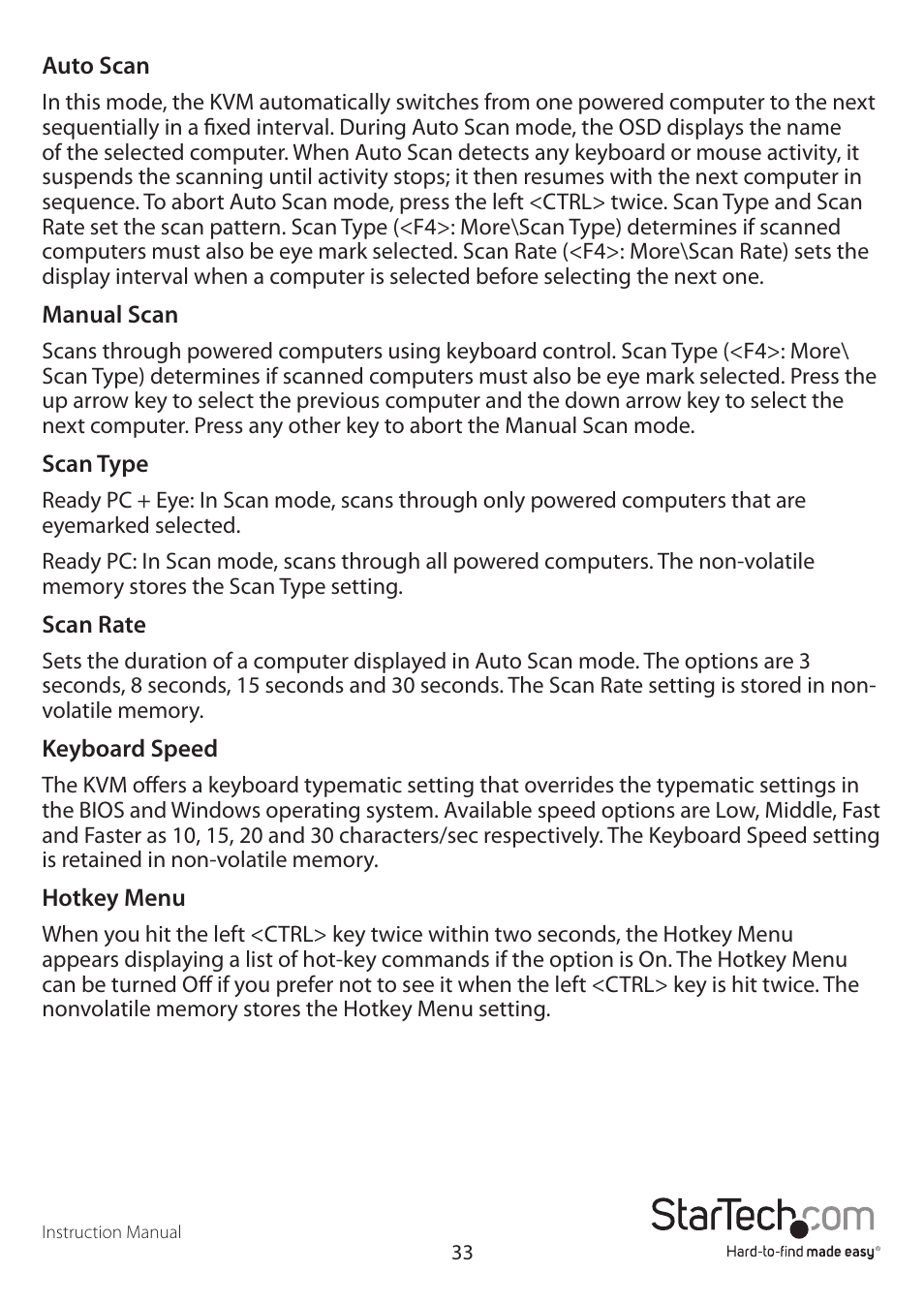 StarTech.com SV1641HDIE User Manual | Page 38 / 58