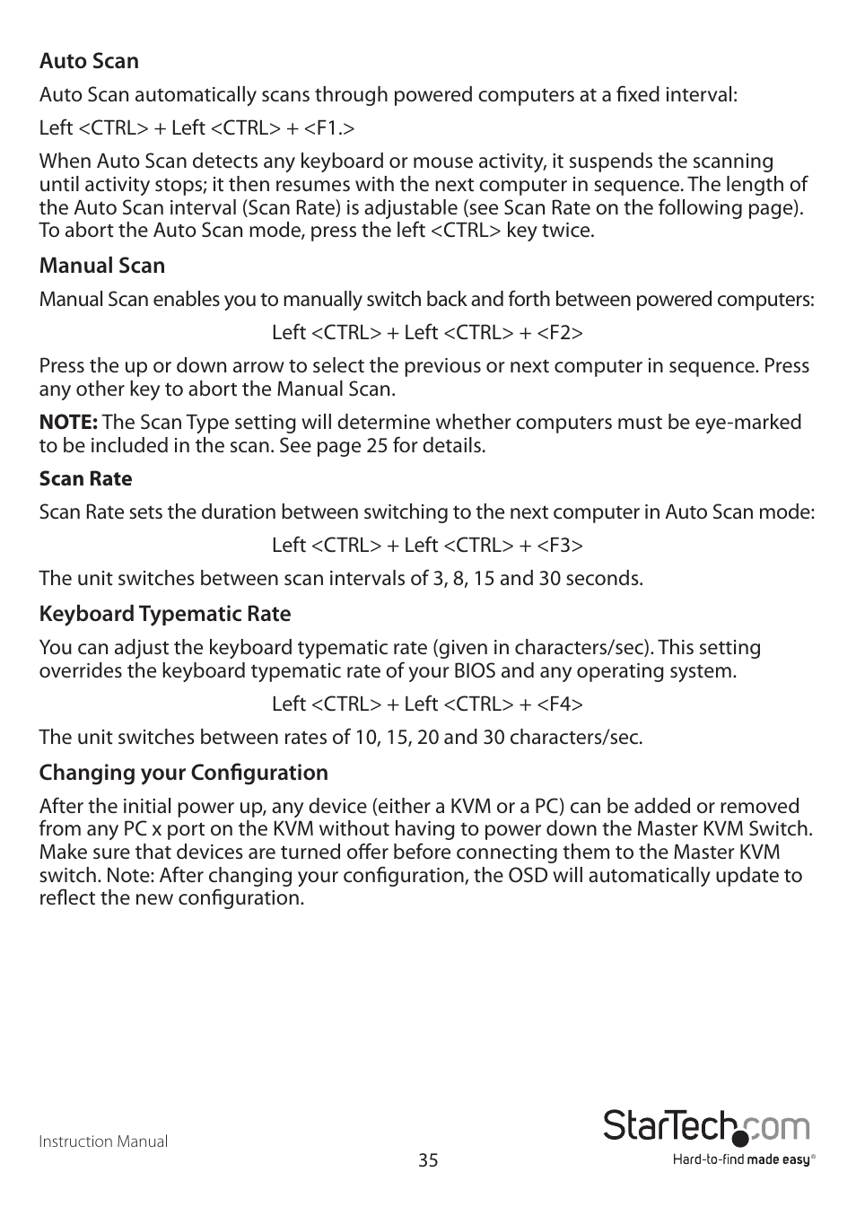 StarTech.com SV1641HDIE User Manual | Page 40 / 58