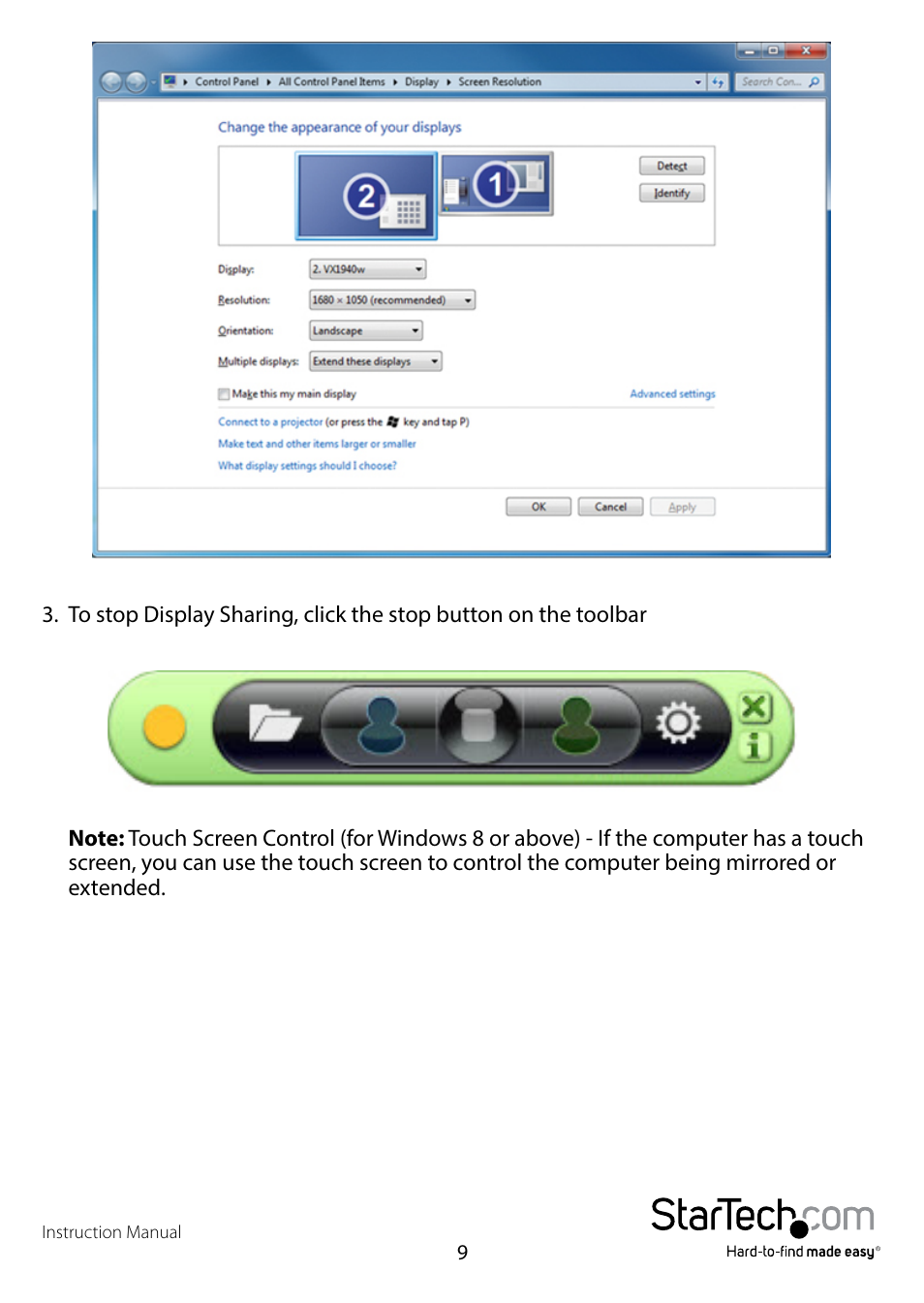 StarTech.com SVUSB3DSA User Manual | Page 11 / 16