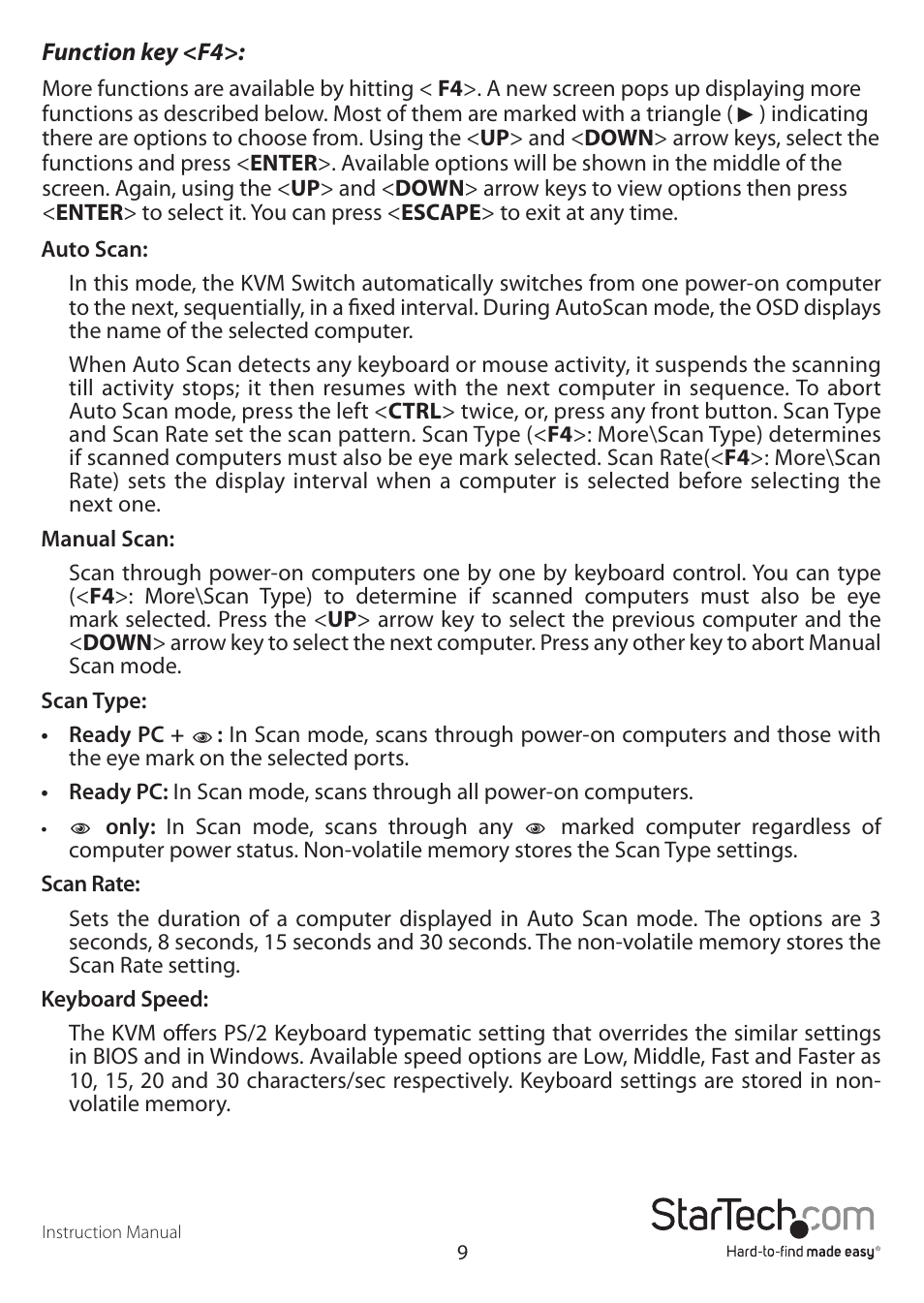 StarTech.com SV1631DUSBGB User Manual | Page 12 / 19