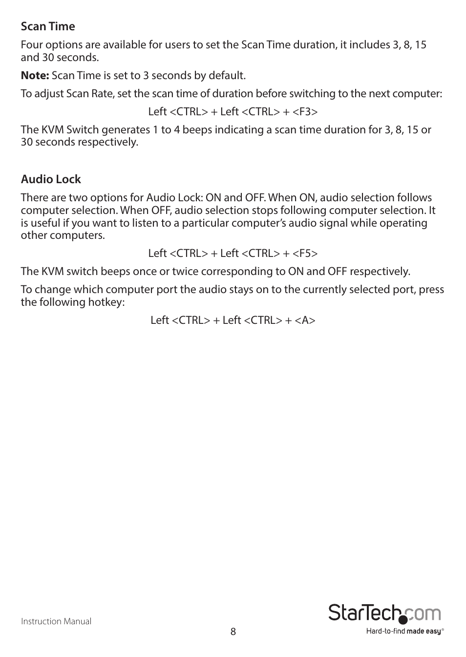 StarTech.com SV431DPUA User Manual | Page 11 / 17