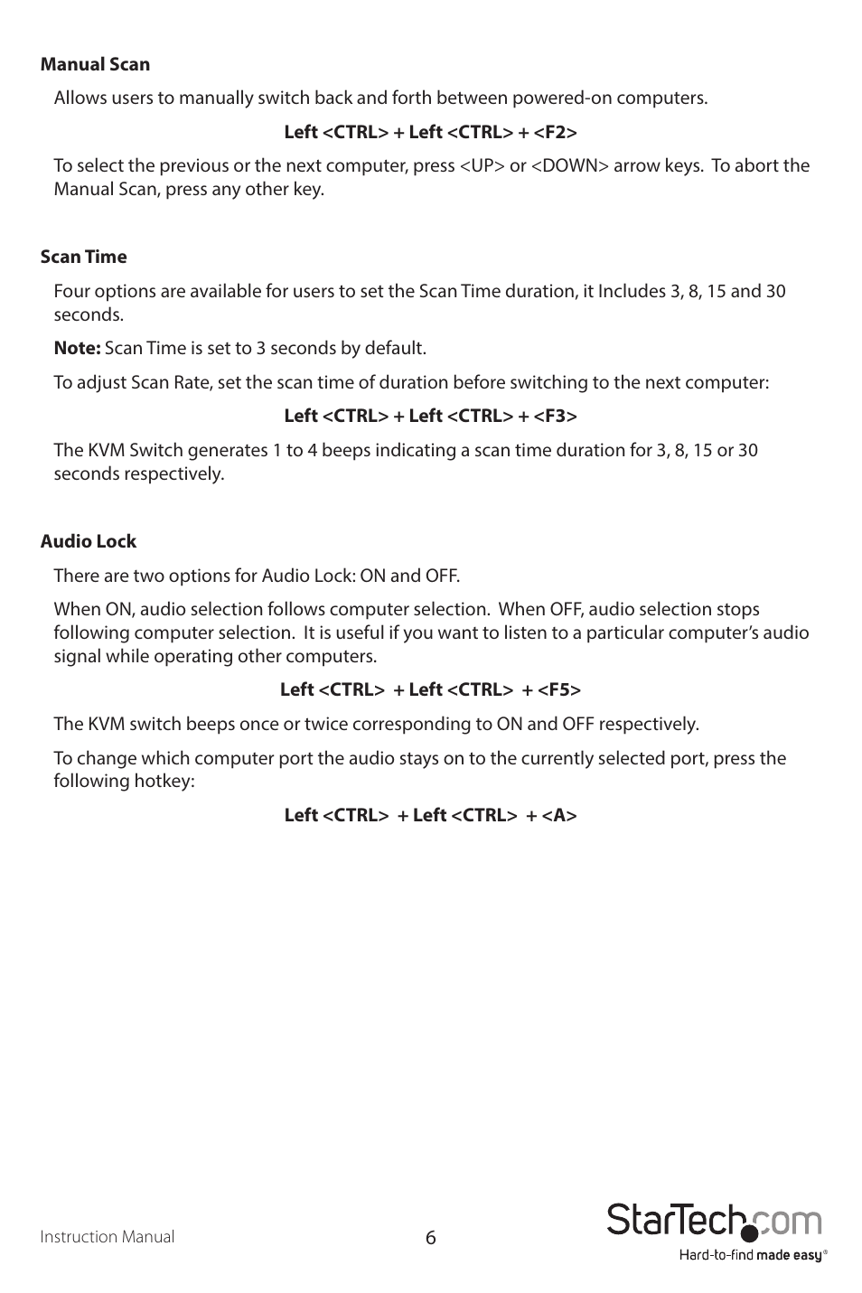 StarTech.com SV231DVIUA User Manual | Page 9 / 13