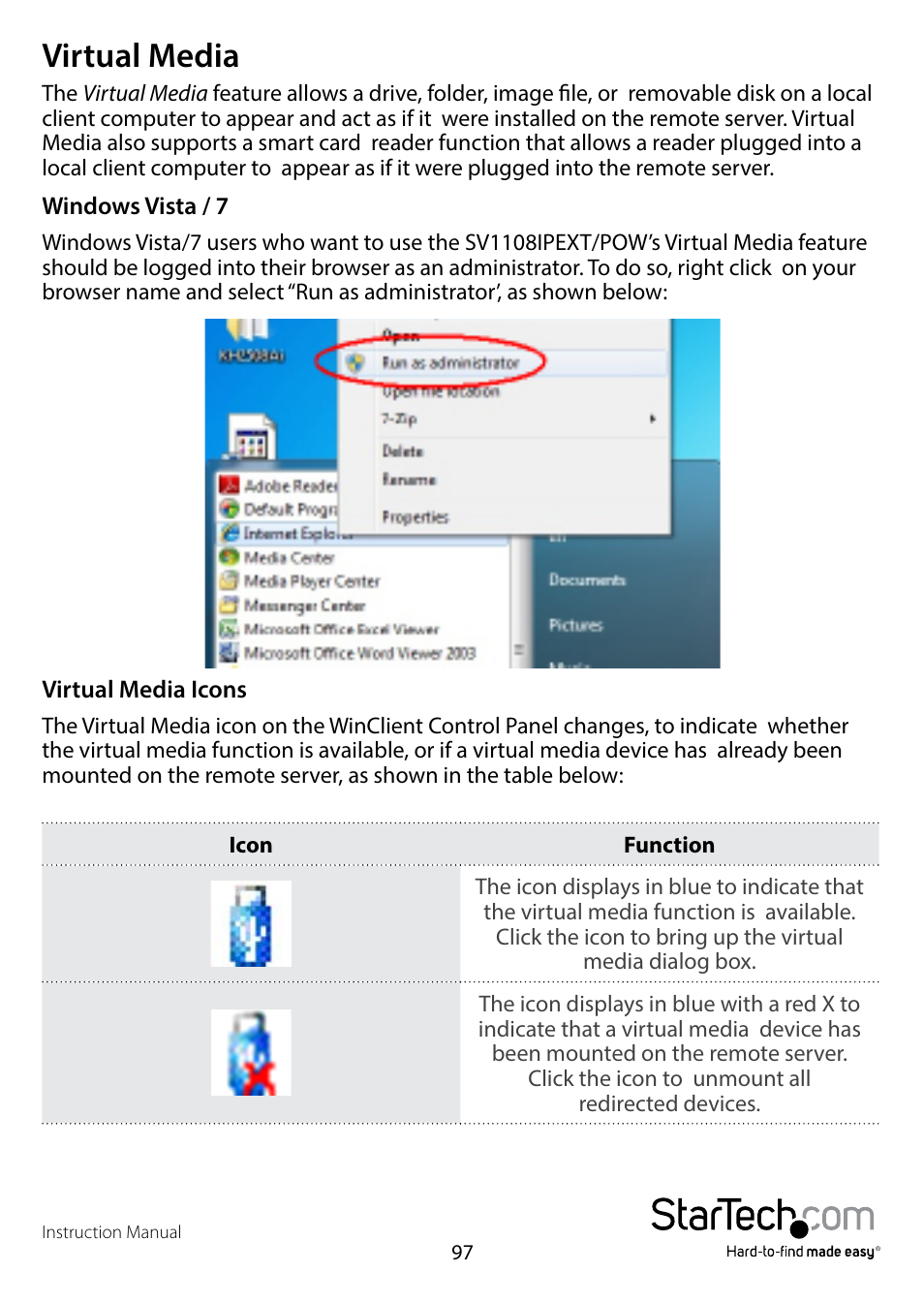 Virtual media | StarTech.com SV1108IPPWEU User Manual | Page 104 / 184