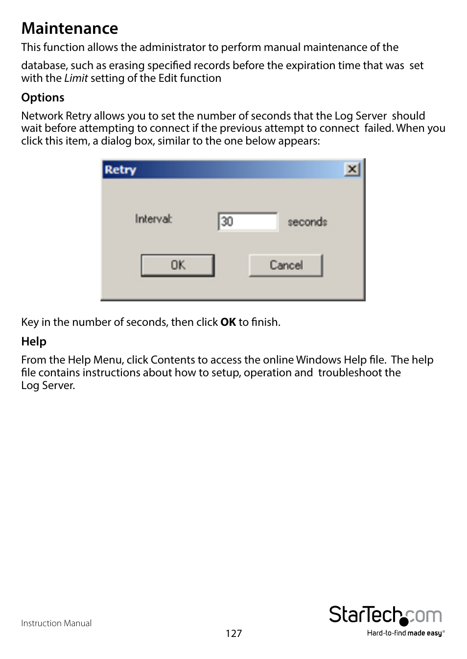 Maintenance | StarTech.com SV1108IPPWEU User Manual | Page 134 / 184