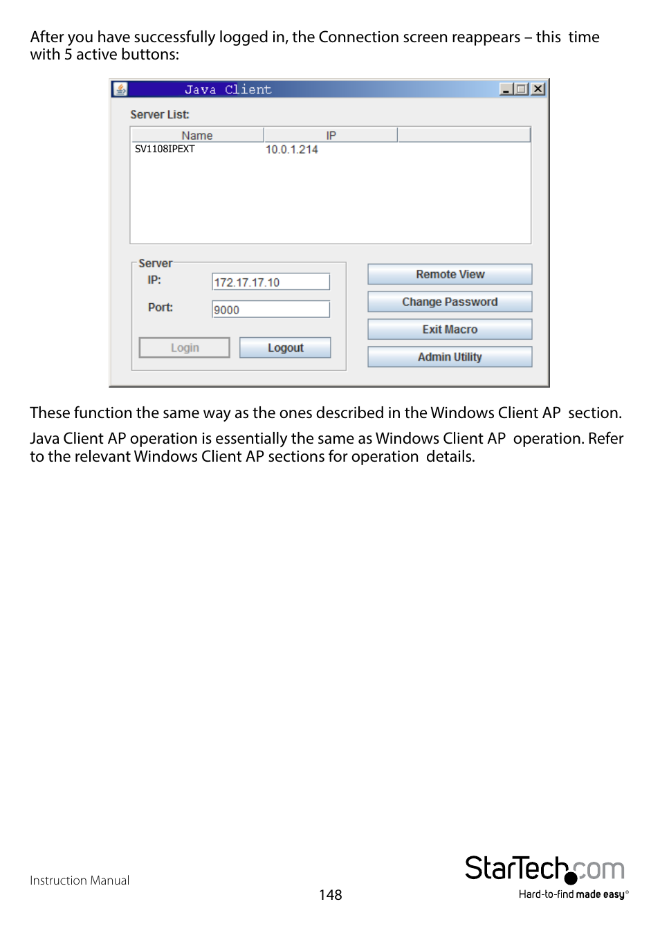 StarTech.com SV1108IPPWEU User Manual | Page 155 / 184