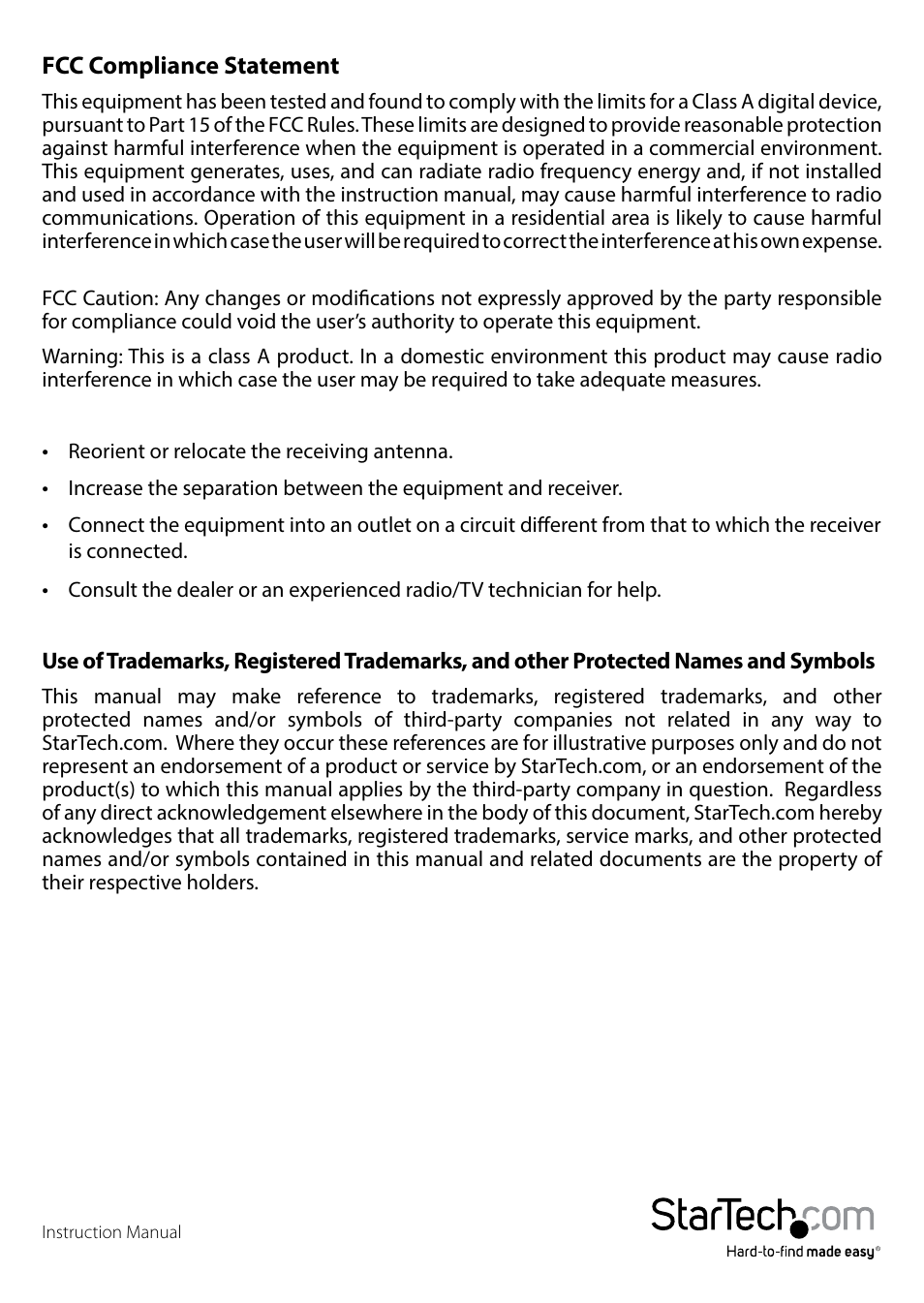 StarTech.com SV1108IPPWEU User Manual | Page 2 / 184