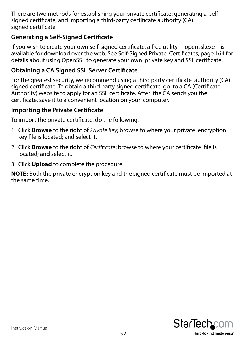 StarTech.com SV1108IPPWEU User Manual | Page 59 / 184