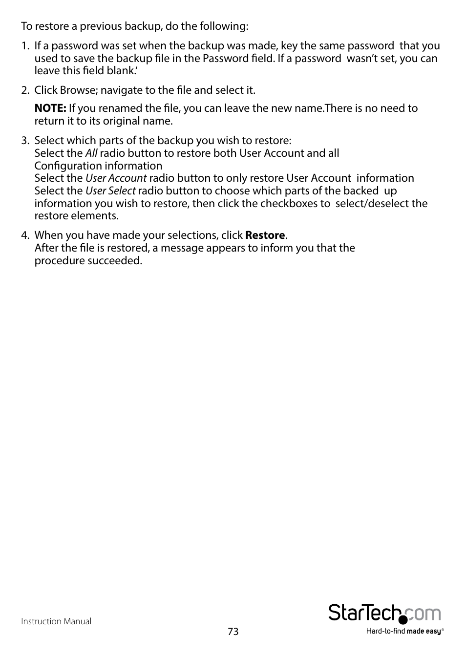 StarTech.com SV1108IPPWEU User Manual | Page 80 / 184