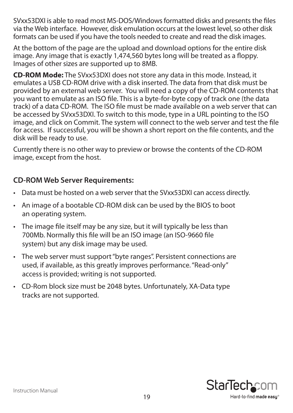 StarTech.com SV3253DXI User Manual | Page 24 / 70