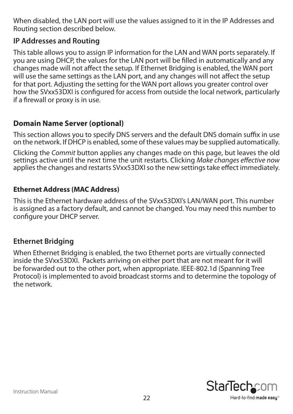 StarTech.com SV3253DXI User Manual | Page 27 / 70