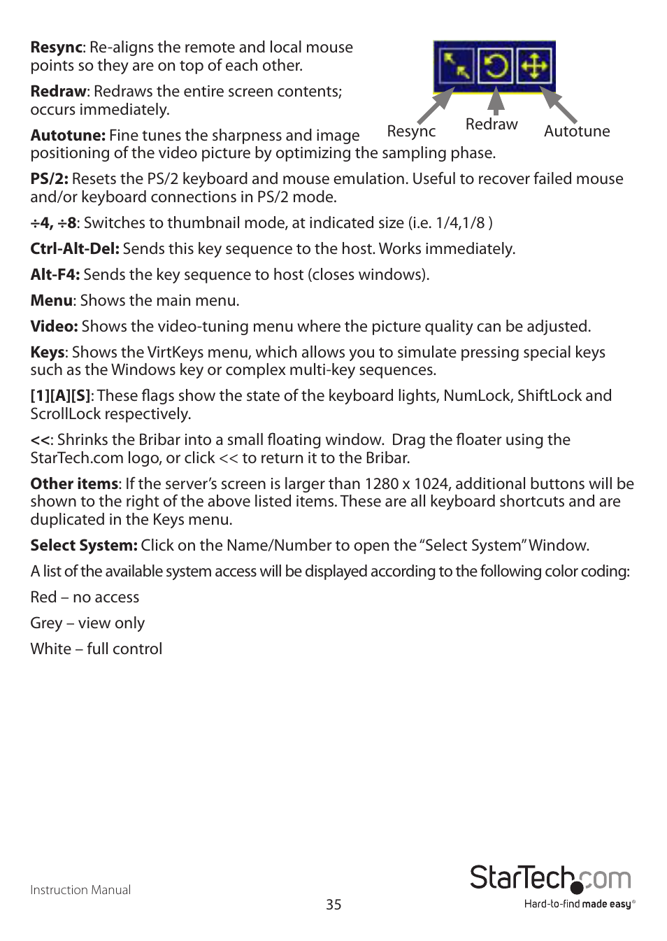 StarTech.com SV3253DXI User Manual | Page 40 / 70