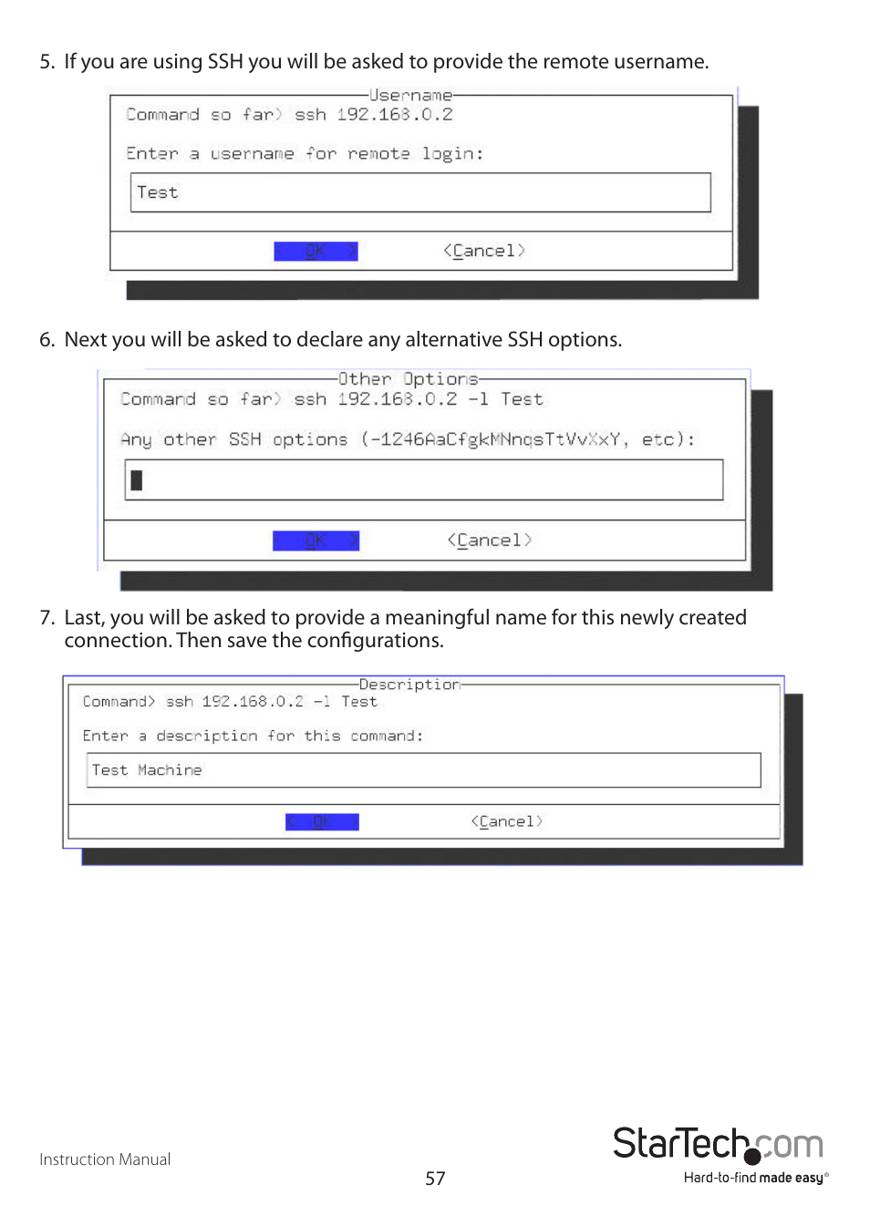 StarTech.com SV3253DXI User Manual | Page 62 / 70