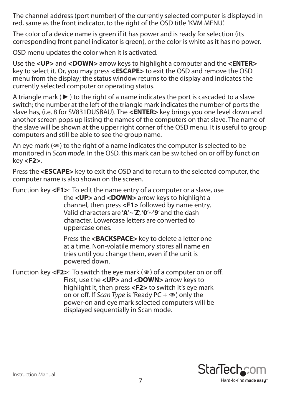 StarTech.com SV831DUSBAU User Manual | Page 10 / 20