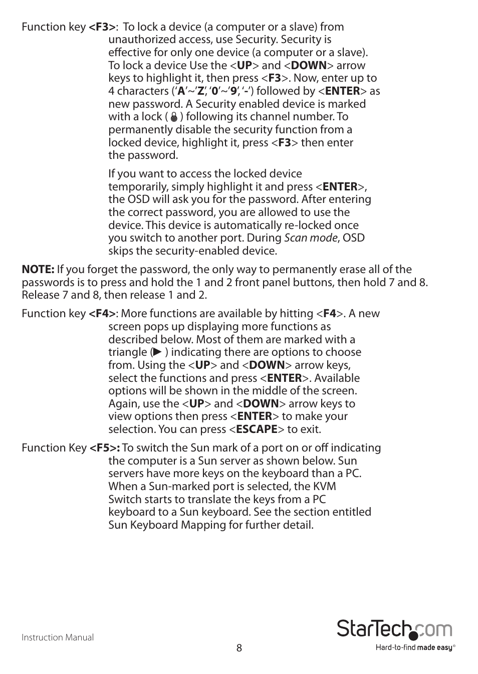 StarTech.com SV831DUSBAU User Manual | Page 11 / 20
