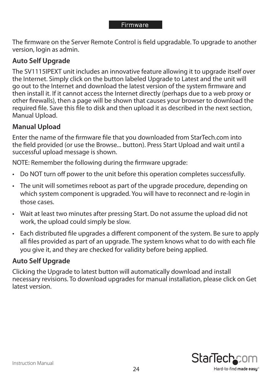 StarTech.com SV1115IPEXEU User Manual | Page 28 / 65