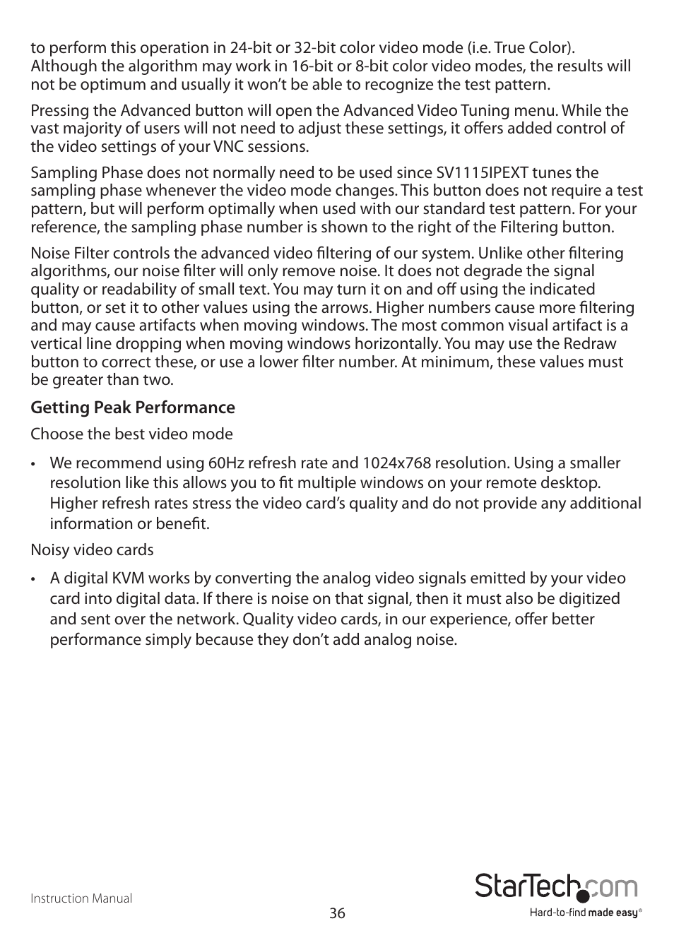 StarTech.com SV1115IPEXEU User Manual | Page 40 / 65