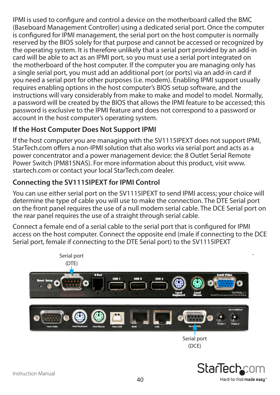 StarTech.com SV1115IPEXEU User Manual | Page 44 / 65