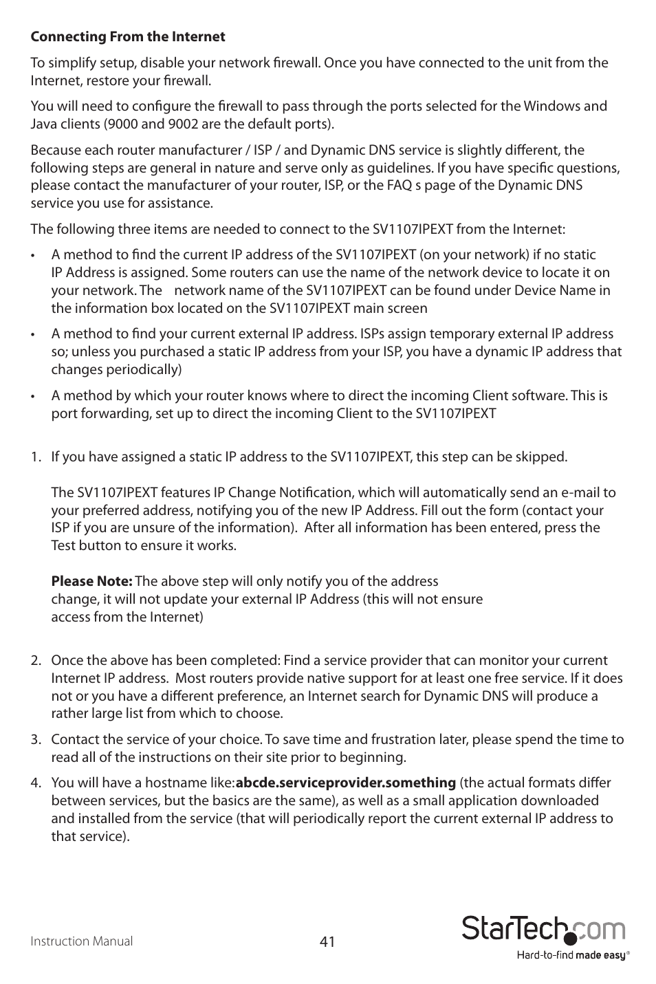 StarTech.com SV1107IPEXT User Manual | Page 45 / 51