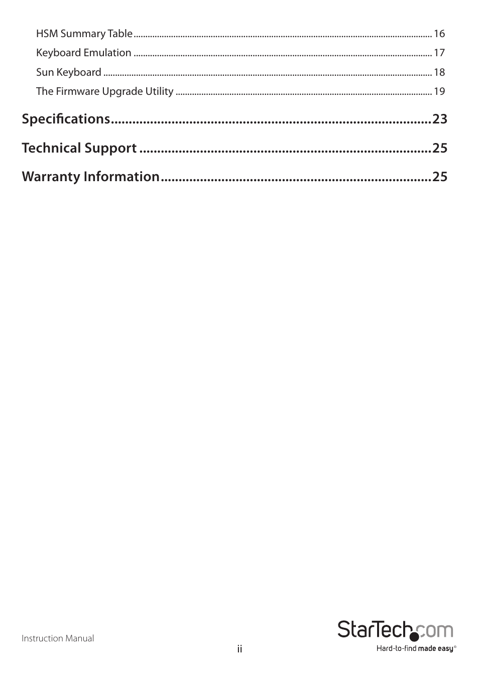 StarTech.com SV431USBAN User Manual | Page 4 / 30