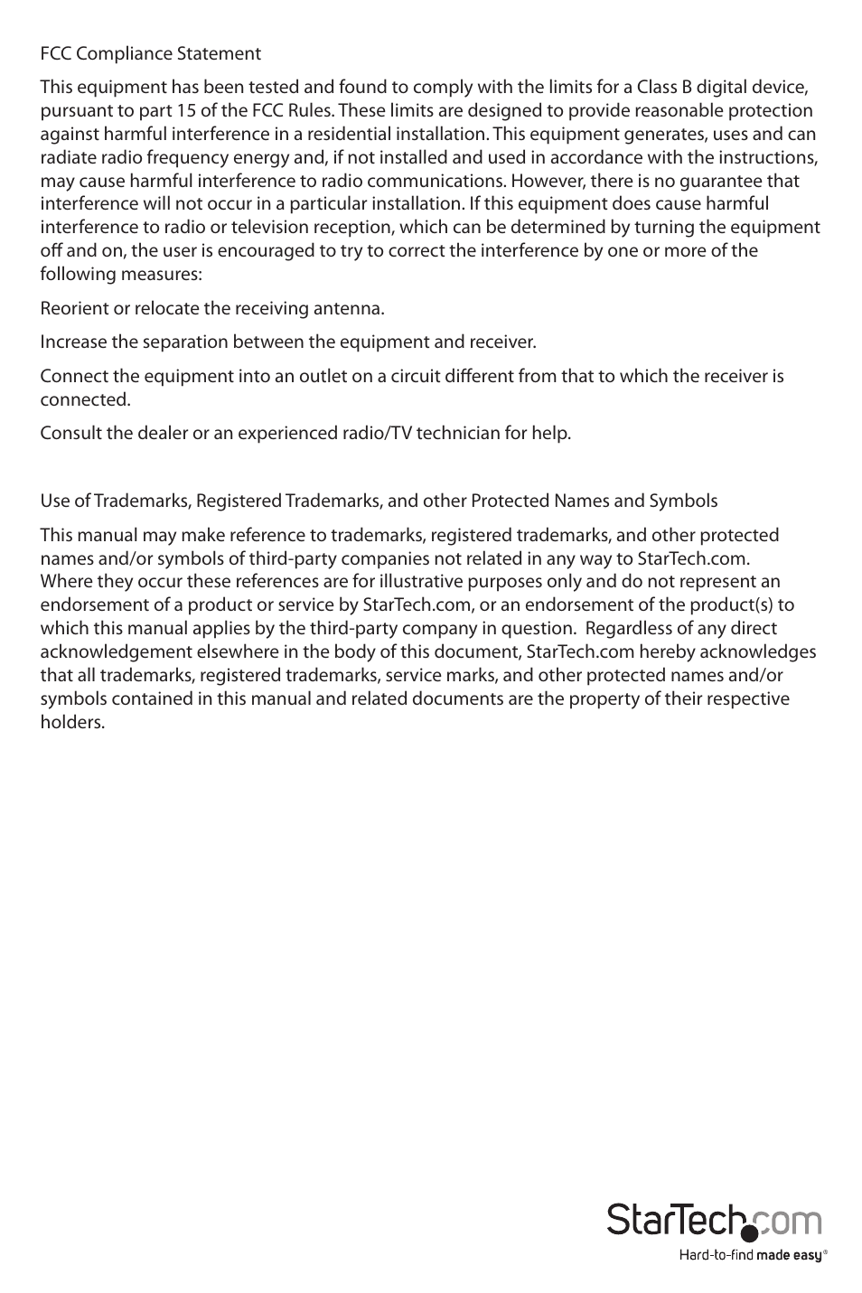 StarTech.com SV565UTPUEU User Manual | Page 2 / 19