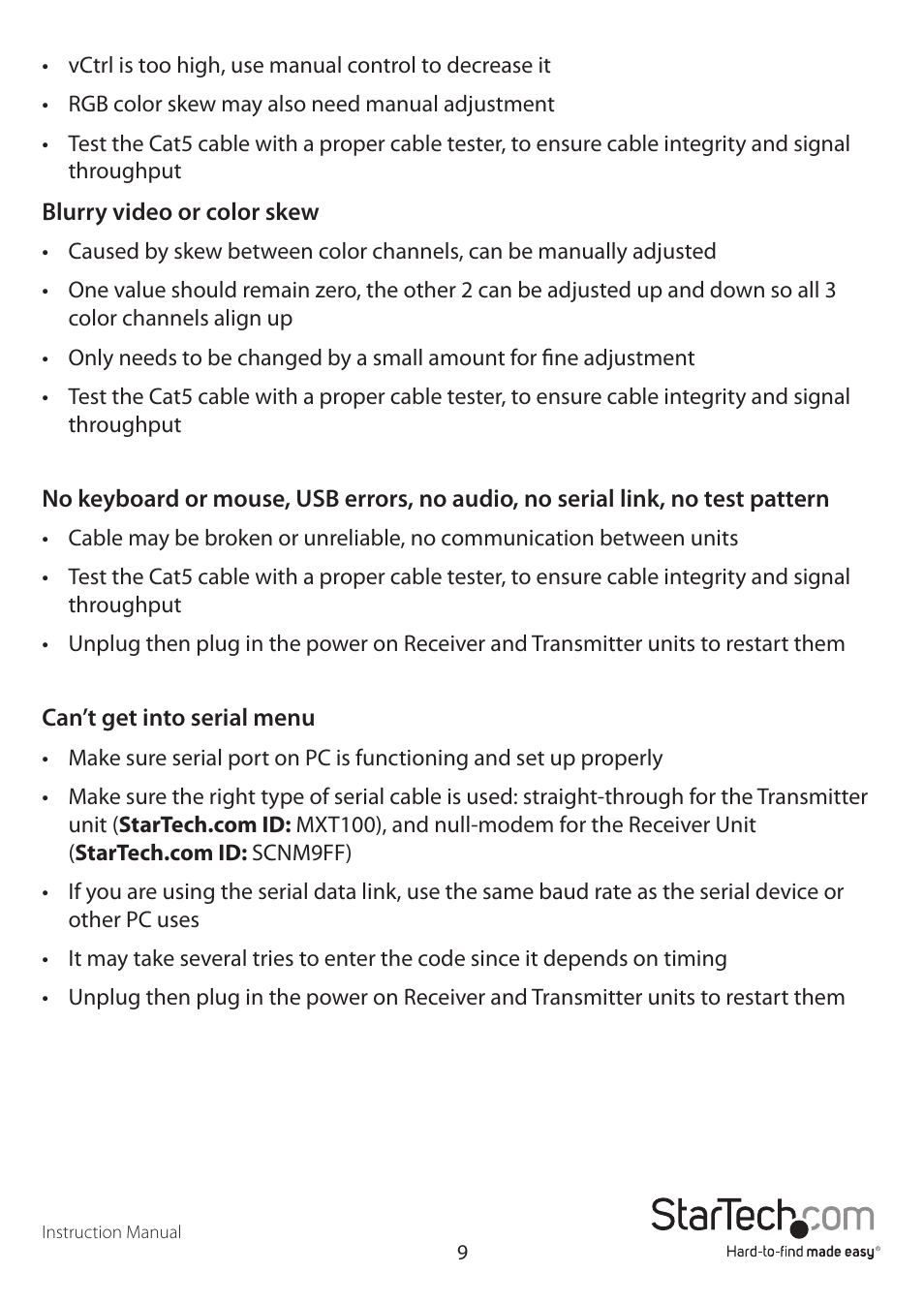 StarTech.com SV565USAGB User Manual | Page 12 / 15