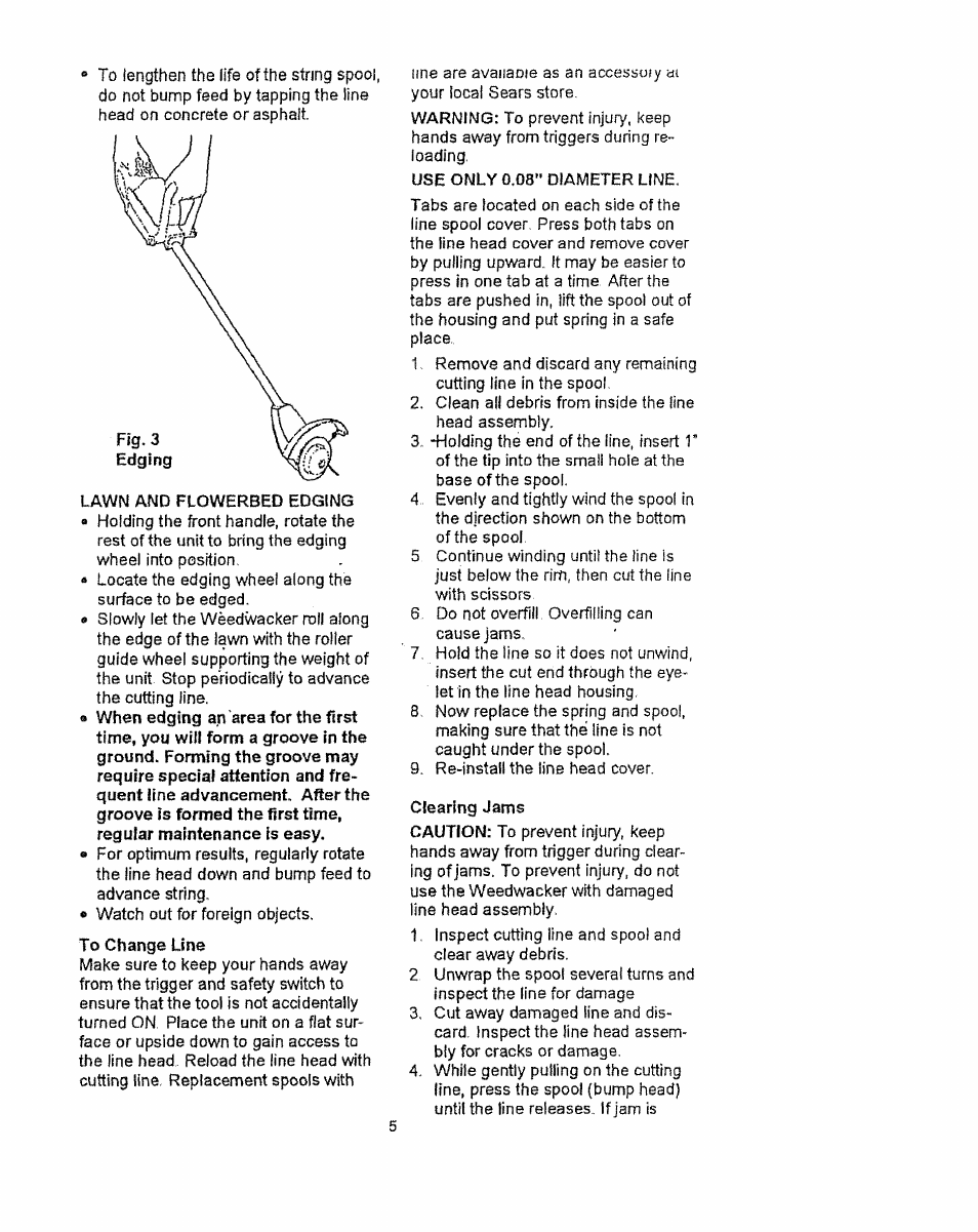 Craftsman 240.74805 User Manual | Page 5 / 12