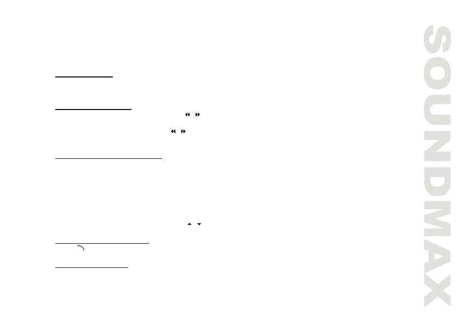 Radio operations | SoundMax SM-CMD3003 User Manual | Page 13 / 68