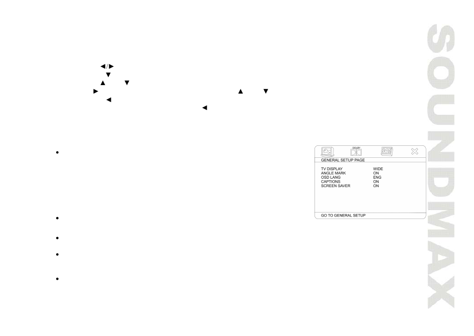 System setup | SoundMax SM-CMD3003 User Manual | Page 27 / 68