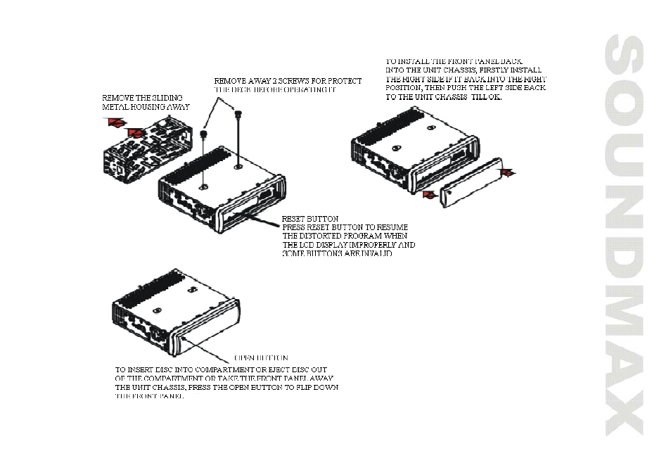 SoundMax SM-CMD3003 User Manual | Page 5 / 68